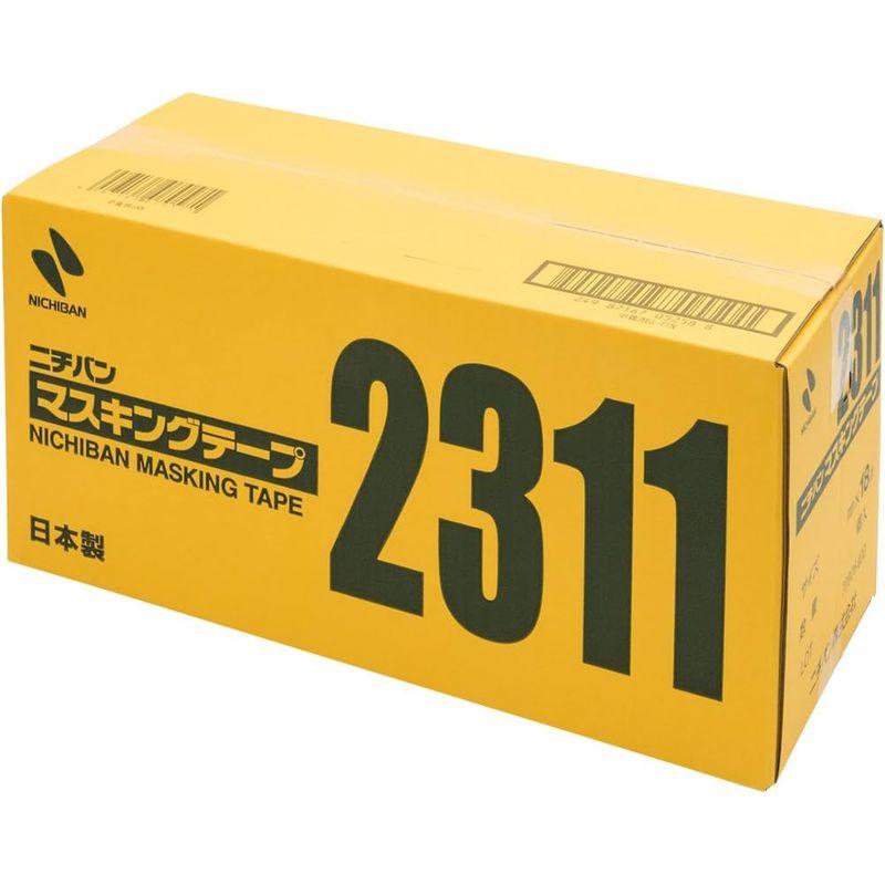 ニチバン マスキングテープ 12mm×18m 100巻入 2311H-12BOX 黄色｜shop-kt-four｜04