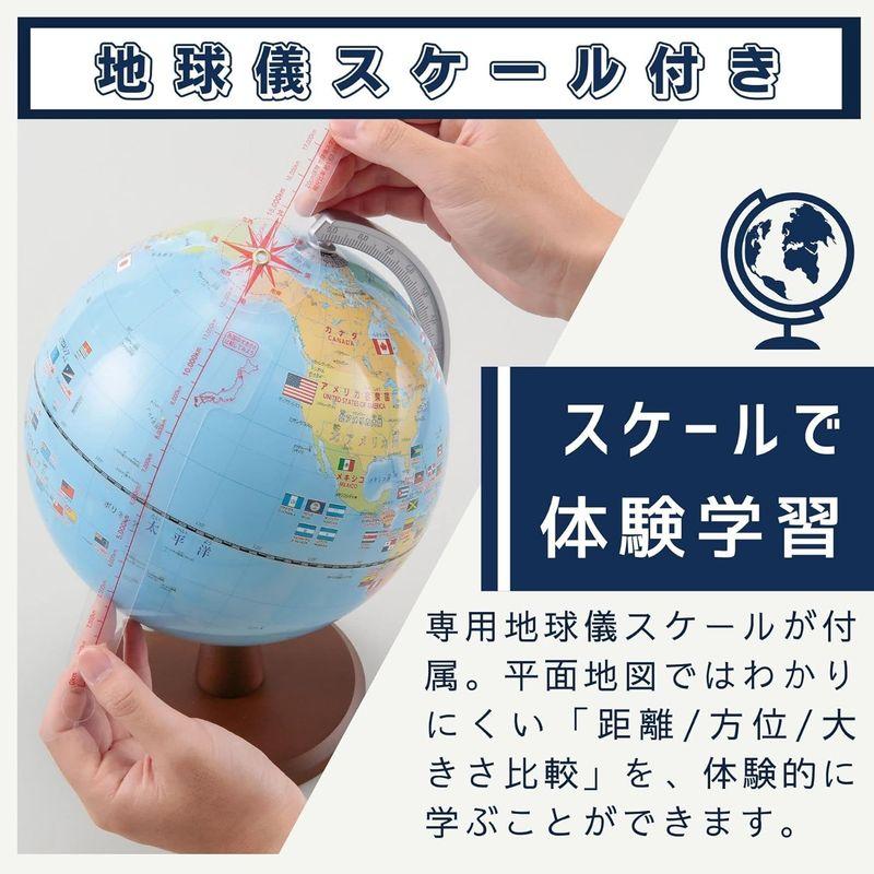 レイメイ藤井 地球儀 しゃべる国旗付 スタンダード 球径20cm OYV46｜shop-kt-four｜11