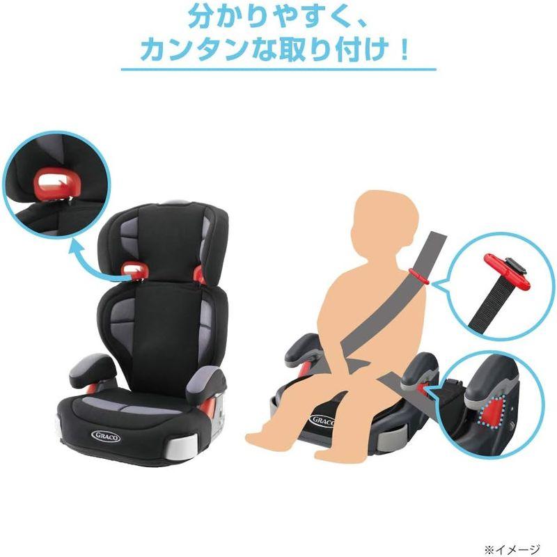 GRACO(グレコ) ジュニアシート ジュニアプラス メトロポリタンGR 3歳頃からロングユース 67170 40x40x82センチメートル｜shop-kt-four｜05