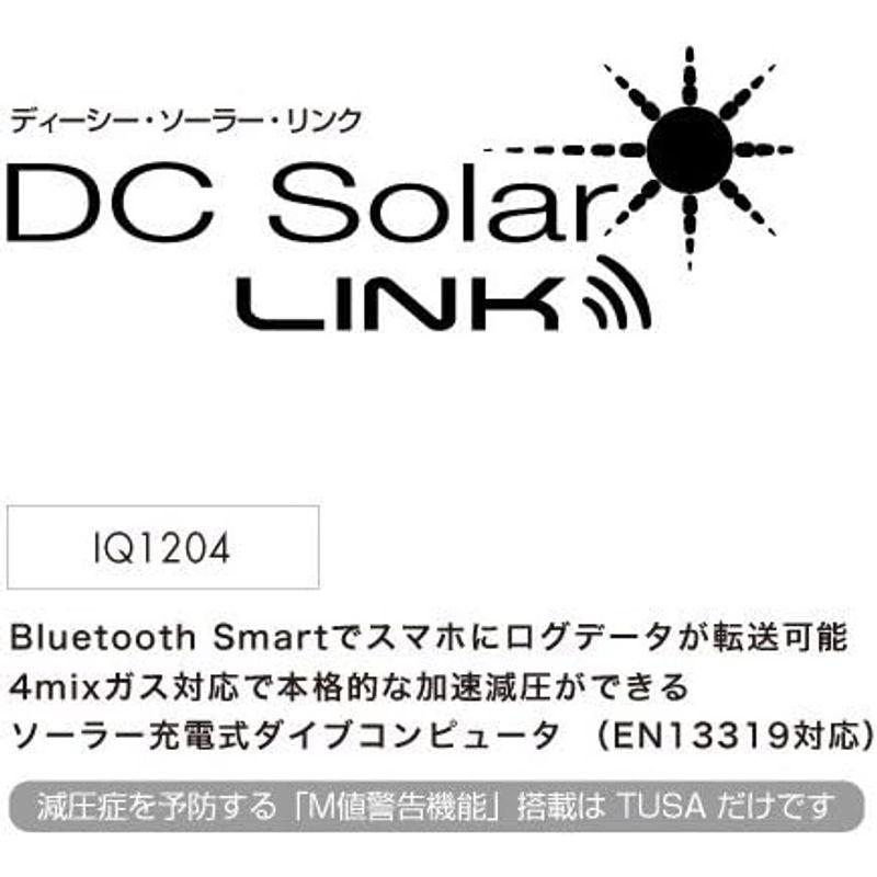 TUSA IQ1204 DC Solar LINK MULTI LEVEL ダイビングコンピューター BKG｜shop-kt-four｜08
