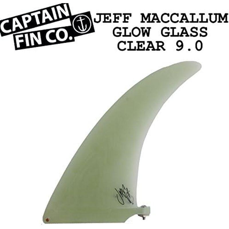純正特注品 CAPTAIN FIN キャプテンフィン JEFF MCCALLUM GLOW GLASS 9.0 CLEAR ジェフマッカラム グロー