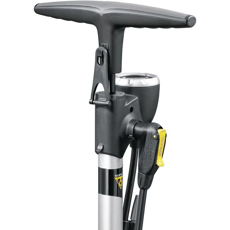 TOPEAK(トピーク) JoeBlow Turbo フロアーポンプ 英/仏バルブ対応 仏式高圧用アダプター/英式トンボ口金/ニードル付属｜shop-kt-four｜02