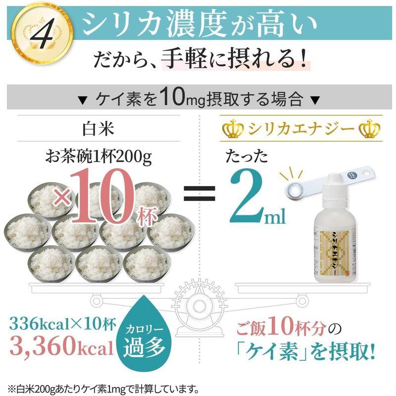 シリカエナジー 珪素濃縮溶液（始元水を使用した高濃度シリカナノコロイド水） 50ml 3本セット｜shop-kt-four｜05