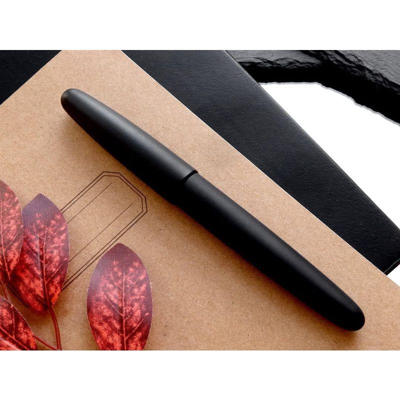 WANCHER 夢万年筆 DREAM PEN 誠エボナイト マットブラック mattblack matt black シガー形状 万年筆 (｜shop-kt-four｜07