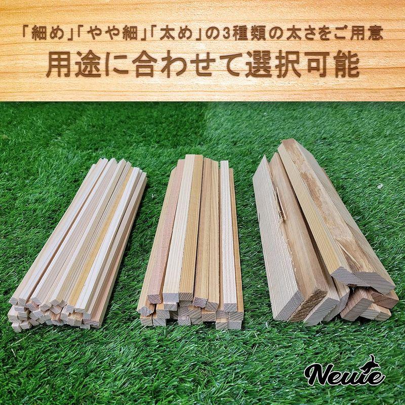 Newie 焚き付け用薪 岐阜県産杉 宅配80サイズ 約3kg×3箱セット やや細 長さ28?30cm 着火用カンナくず入り 焚き付け 薪｜shop-kt-four｜07