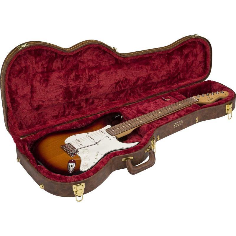 エレキギター Brown ハードケース Fender フェンダー Stratocaster/Telecaster Poodle Case｜shop-kt-three｜03