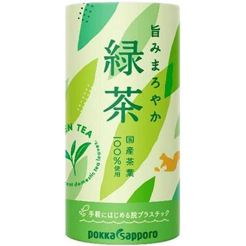 飲料・ドリンク ポッカサッポロ 旨みまろやか緑茶 195gカートカン×30本入×(2ケース)｜shop-kt-three｜02