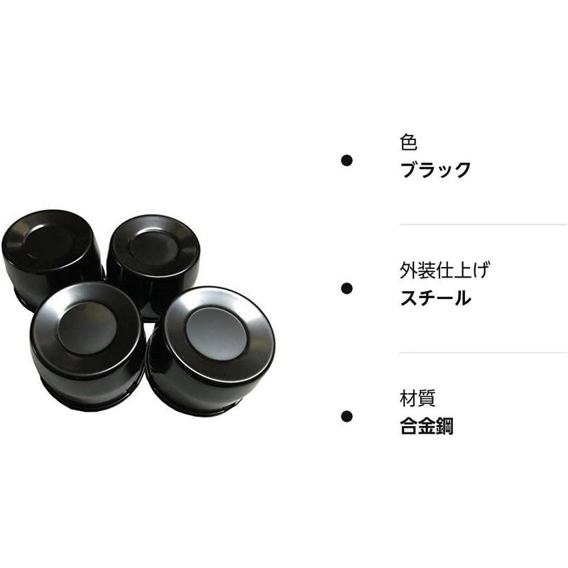 デイトナ等用センターキャップ ショートタイプ 2WD等用 10.8cm径 7.5cm高ブラック｜shop-kt-three｜03