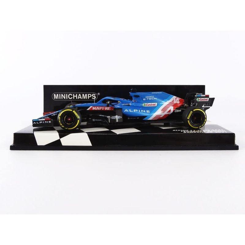 ミニカー ミニチャンプス 1/43 アルピーヌ F1チーム A521 2021 バーレーンGP #14 F.アロンソ｜shop-kt-three｜02