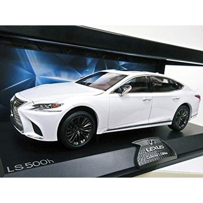 スポーツカー LEXUS特注 1/18 レクサス LS 500h (ホワイト) 2018｜shop-kt-three｜07