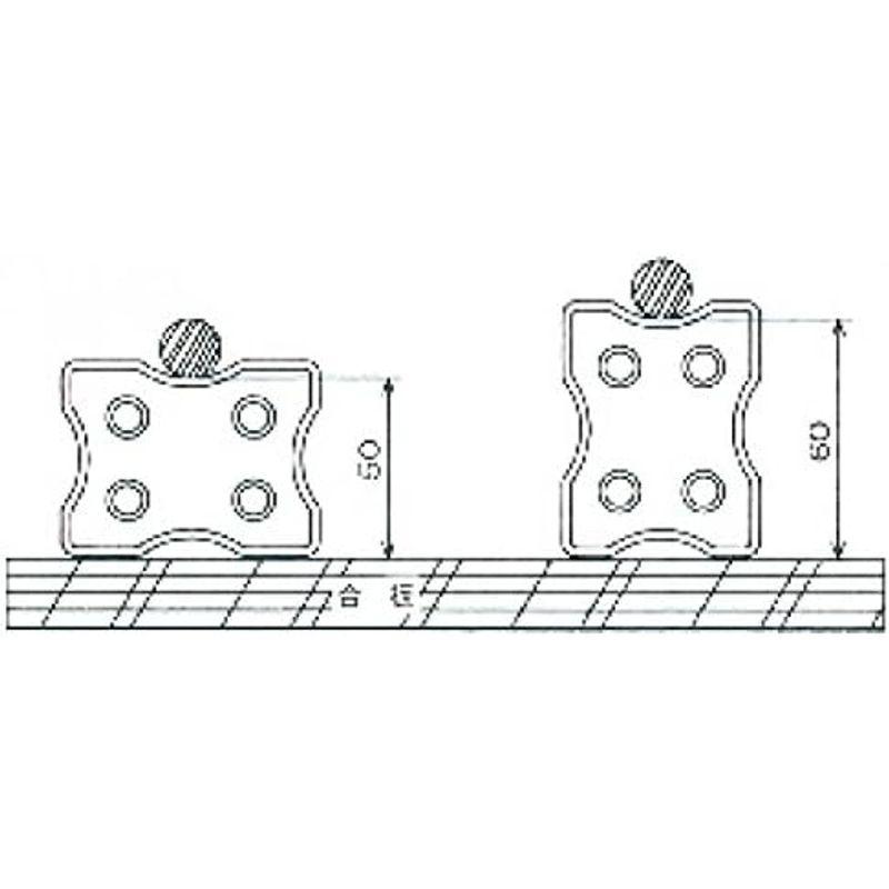 建築資材　建築　スペーサー　Ｈ３０×Ｈ４０×５０×６０　400個入　ポリサイコロ型