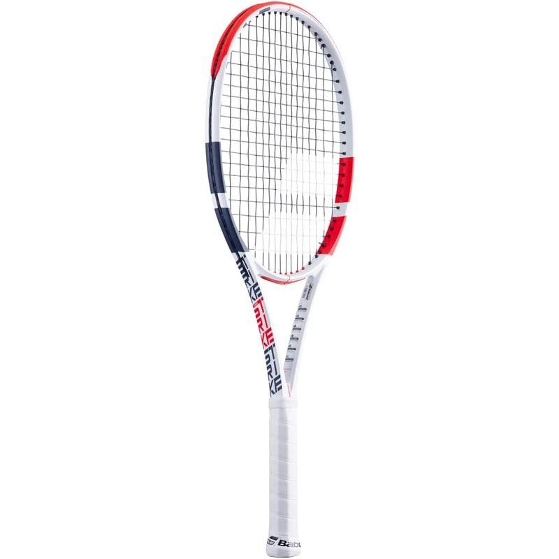 バボラ (Babolat) テニスラケット PURE STRIKE100 (ピュアストライク100) U NC ストリングなし ホワイト/レ｜shop-kt-three｜02