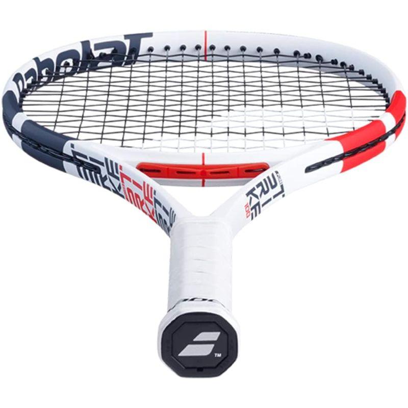 バボラ (Babolat) テニスラケット PURE STRIKE100 (ピュアストライク100) U NC ストリングなし ホワイト/レ｜shop-kt-three｜03