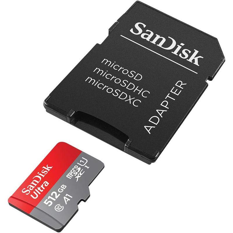 microSDカード 512GB メモリーカード SanDisk ( サンディスク ) ULTRA microSDXC UHS-I card アダプタ付 SDSQUAR-512G｜shop-kt-three｜06