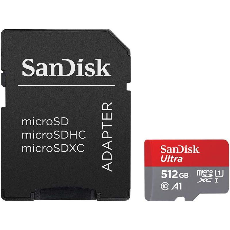 microSDカード 512GB メモリーカード SanDisk ( サンディスク ) ULTRA microSDXC UHS-I card アダプタ付 SDSQUAR-512G｜shop-kt-three｜07