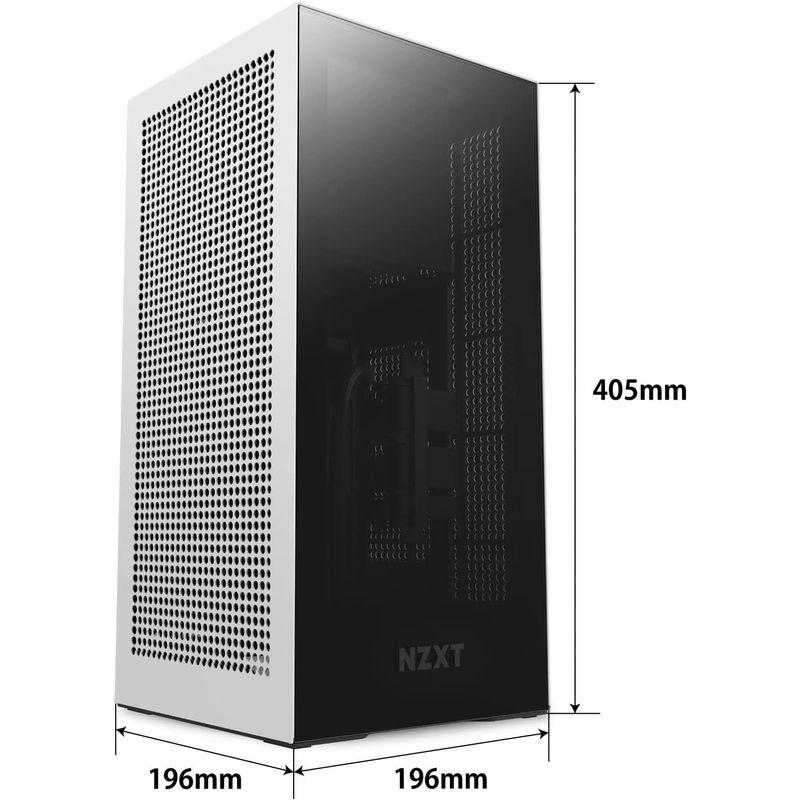 パソコン用電源ユニット WHITE PCケース NZXT H1 Version2 コンパクト 電源、簡易水冷付属 CS-H11BW-JP CS8335｜shop-kt-three｜03