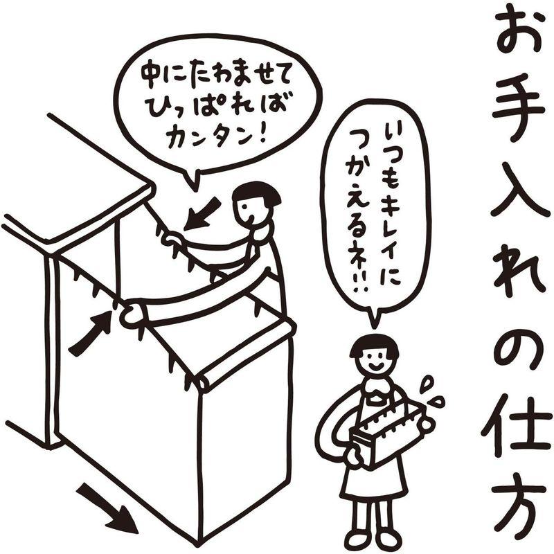 フタ付きゴミ箱 ホワイト ゴミ箱 ライクイット (like-it) 分別引出しステーションスリム3段 約幅17cm 約42L 日本製 BS-3 引出｜shop-kt-three｜02