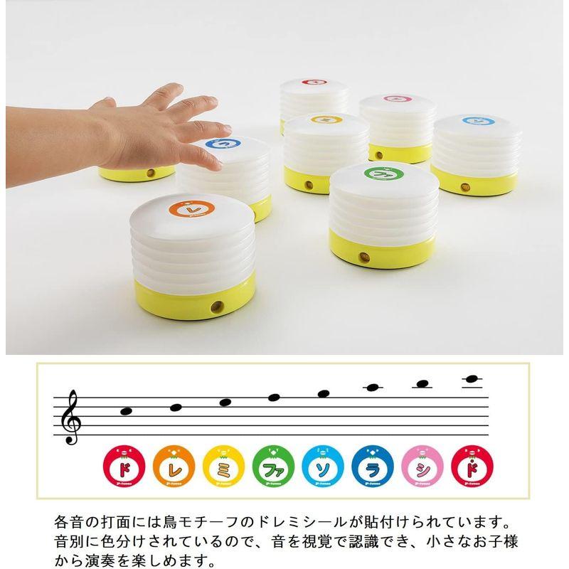 ドラム・打楽器の玩具 白 楽器 SUZUKI スズキ ミュージック ポン・プー P-tunes MPP-8｜shop-kt-three｜02