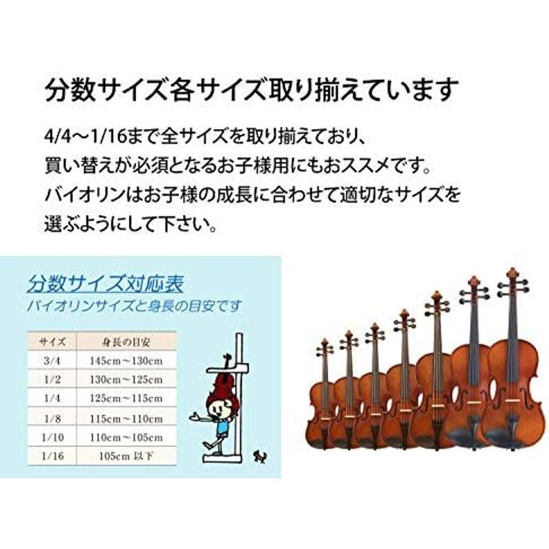 バイオリン バイオリンセット カルロジョルダーノ 楽器 VS-1 4/4｜shop-kt-three｜06