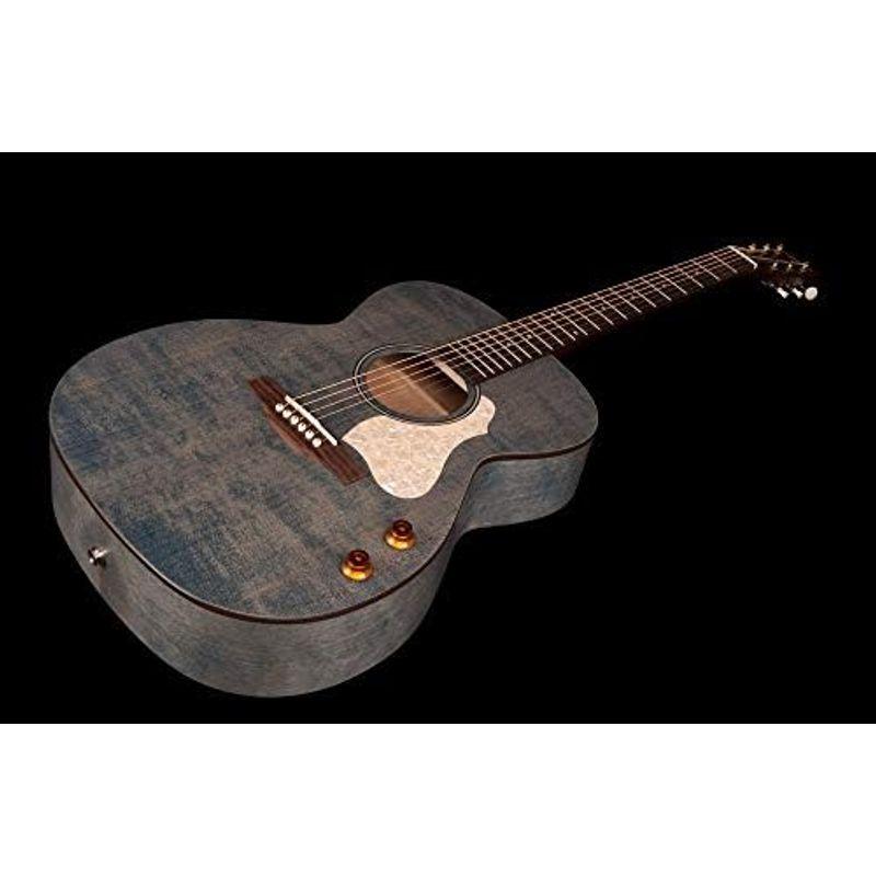 エレクトリック・アコースティックギター Art & Lutherie Legacy Denim Blue Q-Discrete エレアコギター ギグバッグ付属 アート＆ルシアー｜shop-kt-three｜03