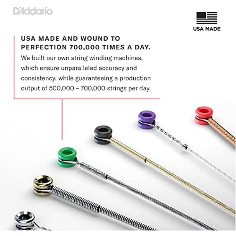 ベース弦 D'Addario ダダリオ フラットワウンド Long Scale .040-.100 ECB84｜shop-kt-three｜05