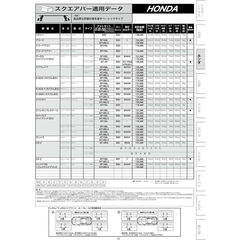 アウトレット割引品 車用ブラケット ブラック ルーフキャリア Terzo テルッツォ (by PIAA) ベースキャリア バー 2本入 スクエアバータイプ 165cm エン