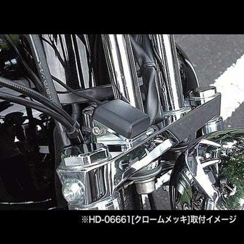 バイク用ETC・アクセサリ クロームメッキ バイクパーツ キジマ (kijima) バイク ETC アンテナトリツケステー HD-06661｜shop-kt-three｜03