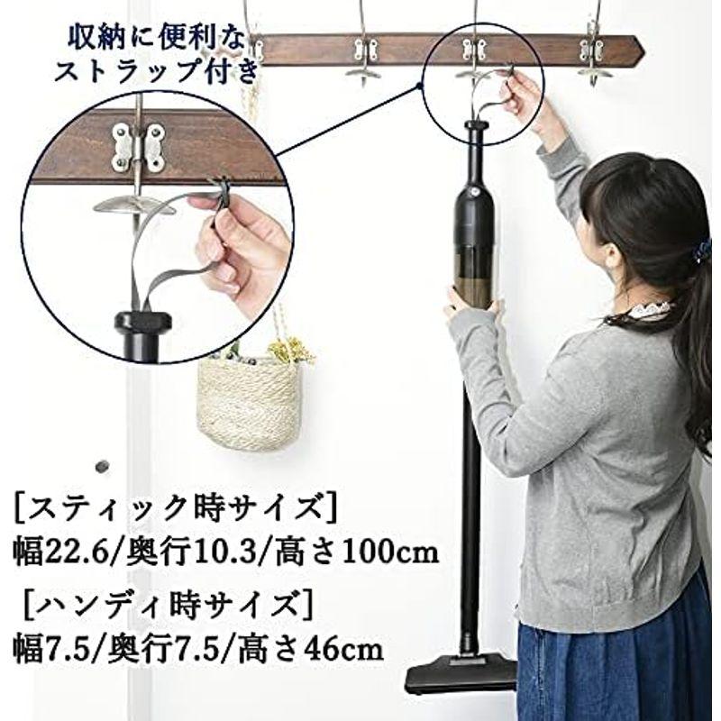 ホームアプライアンス 山善 掃除機 サイクロン ハンディ スティッククリーナー 2WAY コード式 強力吸引 軽量 スリム すき間ノズル付き ホワイト ZSC-C｜shop-kt-three｜16