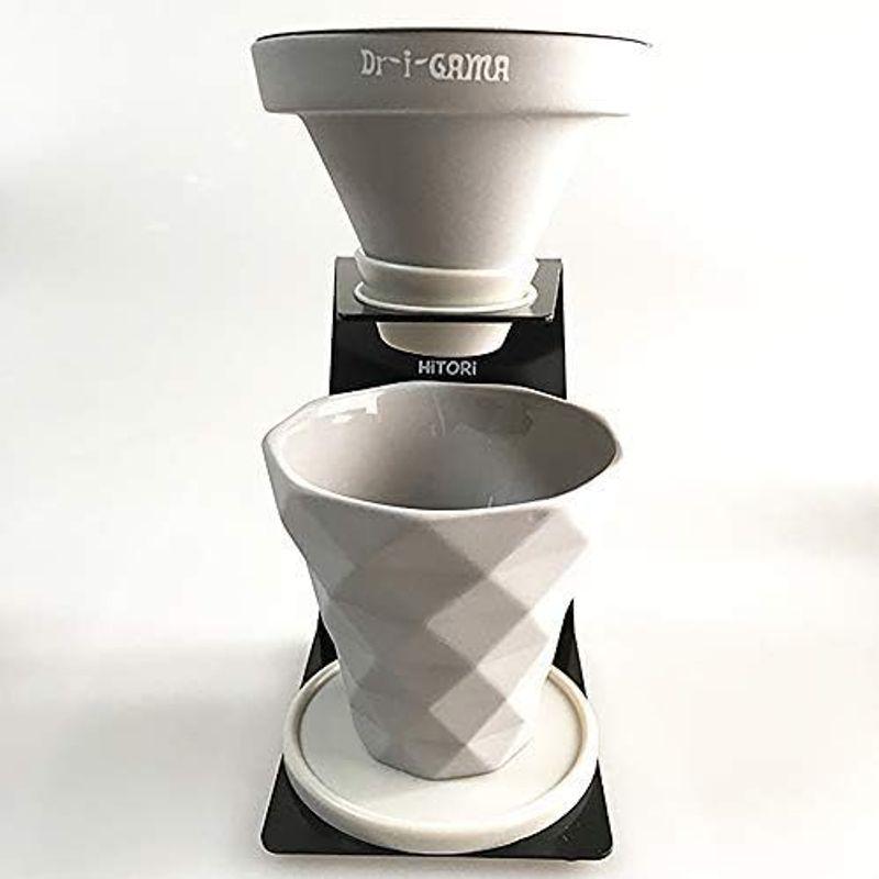 コーヒードリッパー グレー 1cup Coffee Dripper HiTORi stand キッチン用品 1杯の美味しい珈琲をドリップ｜shop-kt-three｜02