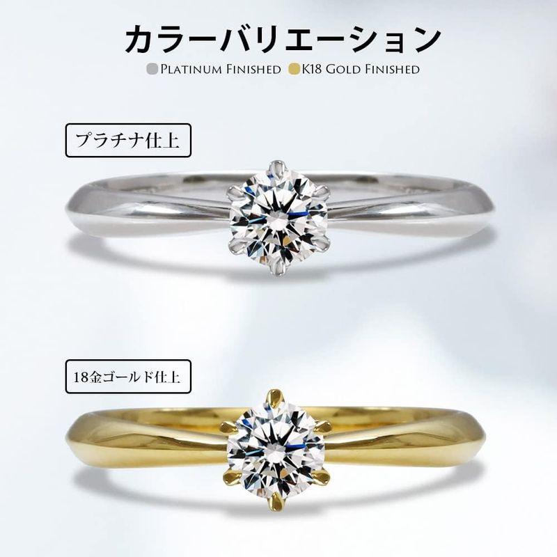 JEWELRY CASTLE 0.3カラット リング 指輪 プロポーズ プロポーズリング レディース 女性 シンプル 一粒 ジルコニア プレ｜shop-kt-three｜10