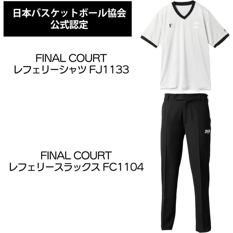 FINALCOURT ファイナルコート バスケットボール ウェア レフリーシャツ FJ1133 JBA公認審判レフェリーウェア S｜shop-kt-three｜06