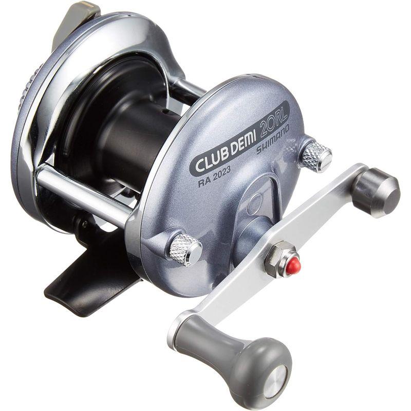 SALE＆送料無料 シマノ(SHIMANO) ベイトリール 黒鯛リール クラブデミ 20RL ブルー チヌ釣り ワカサギ釣り 穴釣り