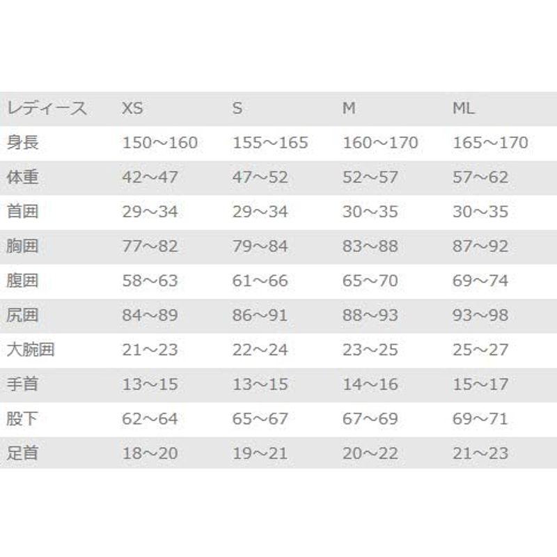 AQUALUNG (アクアラング) 5.5mmプレザント・ウェットスーツ レディース ブラック/ホワイト 両面ジャージ 手足首ファスナー付き｜shop-kt-three｜03