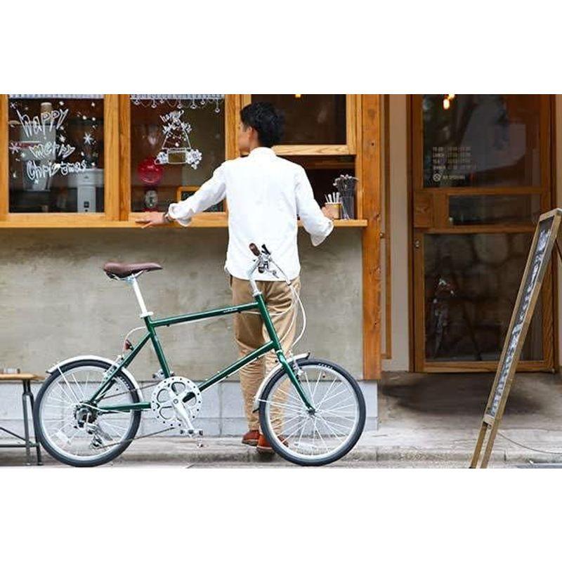 全国宅配無料 自転車 dショッピング ミニベロ 小径車 cyma カゴ付きMichikusa ブラック 20インチ ATM007-BK 