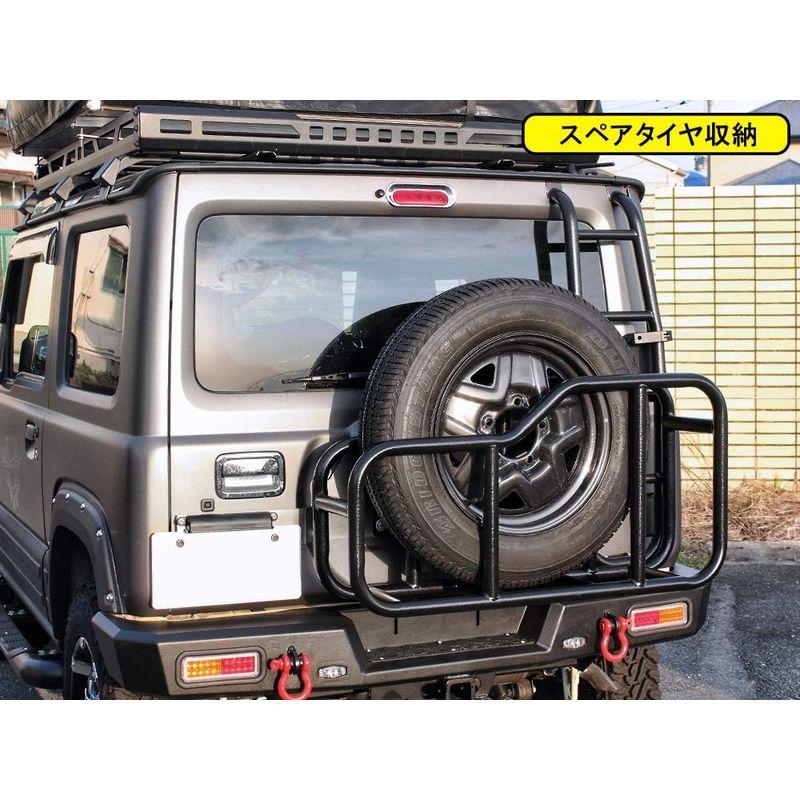 15周年記念イベントがNexusJapan 新型 ジムニー JB74W JB64W チッピングブラック塗装 スチール製 ジムニーシエラ リアキャリア リアゲートラ ルーフボックス、キャリア 車両パーツ NexusJapan 新型 ジムニー JB64W ジムニーシエラ JB74W リアキャリア スチール製 チッピングブラック塗装 リアゲートラ