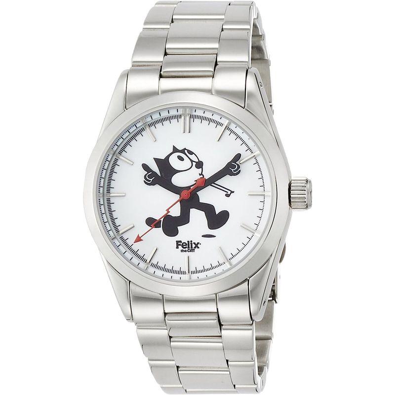 フィリックス・ザ・キャット 腕時計 FLX001W1 シルバー ファッション