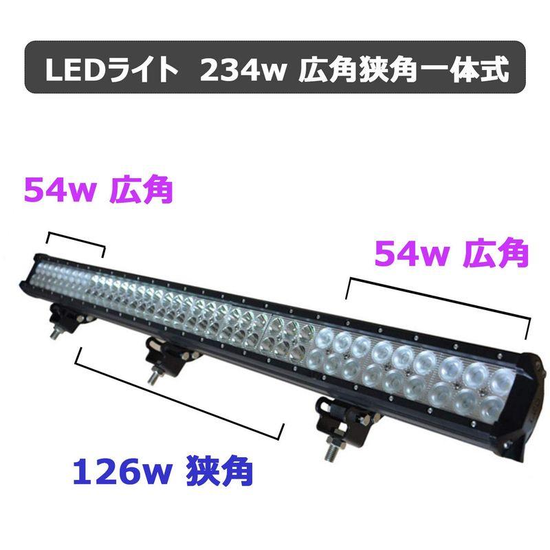 CREE製234ｗ LED作業灯 ワークライト12v 24v兼用 船舶用 集魚灯 車用 LED投光器 建築機械用 トラック用304ステンレス - 5