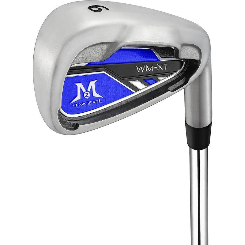 【新品】 MAZEL (マゼル) WM-X1 ゴルフ クラブ アイアン スチールシャフト 8本セット/単品(番手:4，5，6，7，8，9，PW，SW) 【6529514981】(23605円)