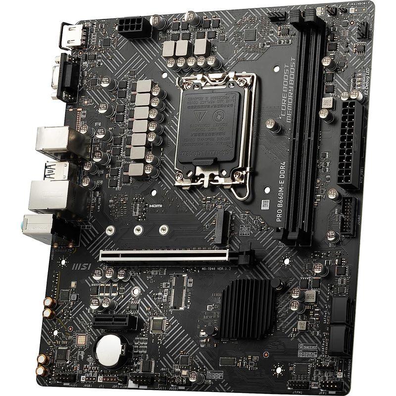 MSI PRO B660M-E DDR4 マザーボード PCパーツ