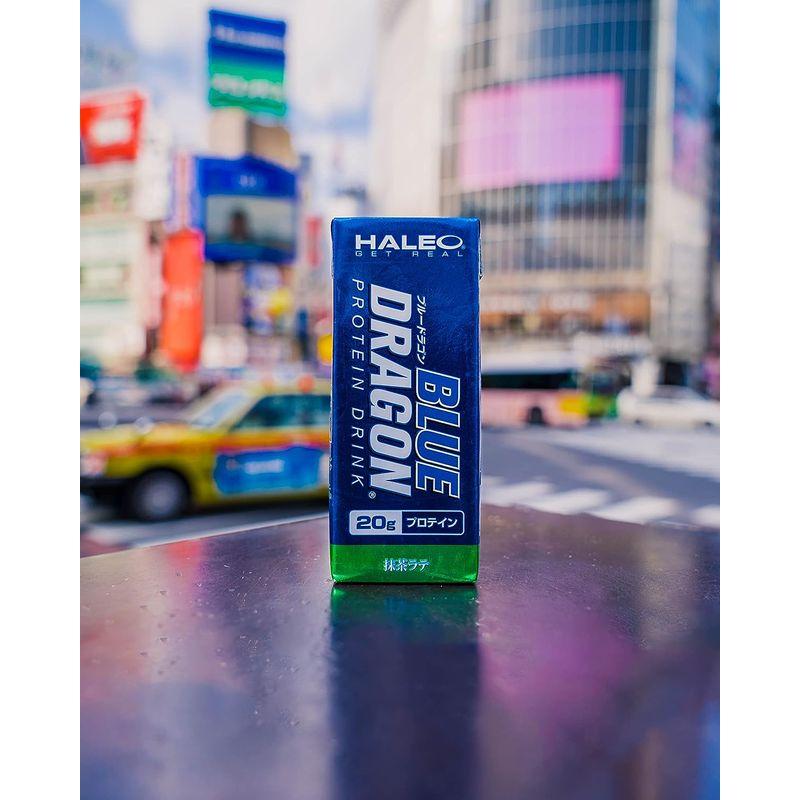 HALEO プロテインドリンク ブルードラゴン たんぱく質20g含有 200ml x 24パック ストロベリー味 プロテインドリンク ブルードラゴン たんぱく質20g含有 200ml 24パック ストロベリー味