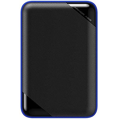 シリコンパワー ポータブルHDD 5TB 2.5インチ USB 3.2 Gen 1対応 IPX4 防水性能 衝撃に強い A62シリーズ ゲーミングブルー SP050TBPHD62LS3B 