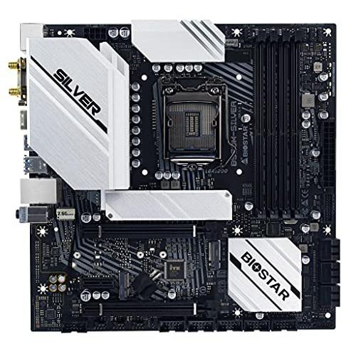 BIOSTAR intel B560 チップセット 搭載 第10・11世代CPU対応 Micro-ATX マザーボード [ B560M-SILVER ] B560M SILVER