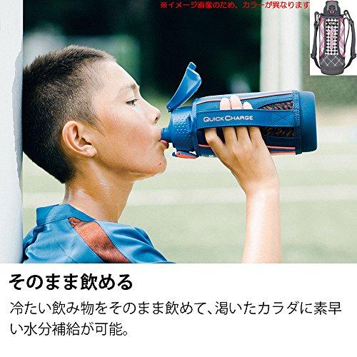 サーモス(THERMOS) 水筒 真空断熱スポーツボトル  ワンタッチオープンタイプ  グレーギンガム 1.0L FFZ-1002F GGM｜shop-kukui｜06