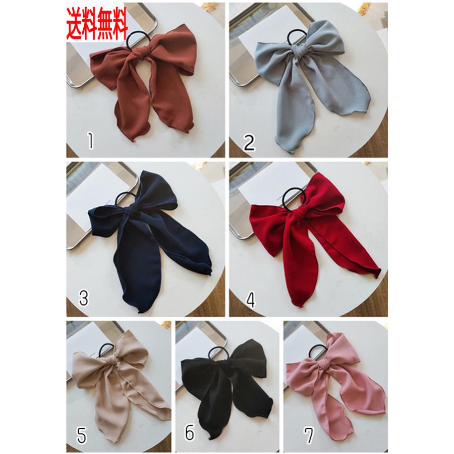 ヘアゴム 大きめ リボン 結び直しok ヘアアクセサリー 上品 大人 おしゃれ レディース 髪飾り 可愛い 070 Kz Style 通販 Yahoo ショッピング