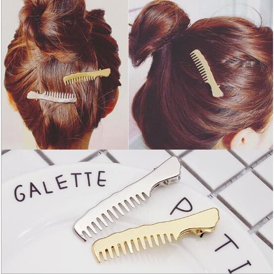 ヘアピン くし アクセサリー かわいい 女の子 ピン止め 髪止め 前髪 ゴールド シルバー レディース クシ 074 Kz Style 通販 Yahoo ショッピング