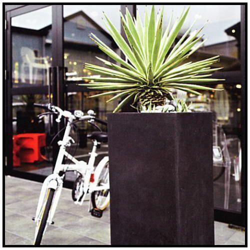 BLヘリッチH100cm 縦長型グラスファイバー樹脂製植木鉢 / エッシュバッハ社 EB-18063600の画像