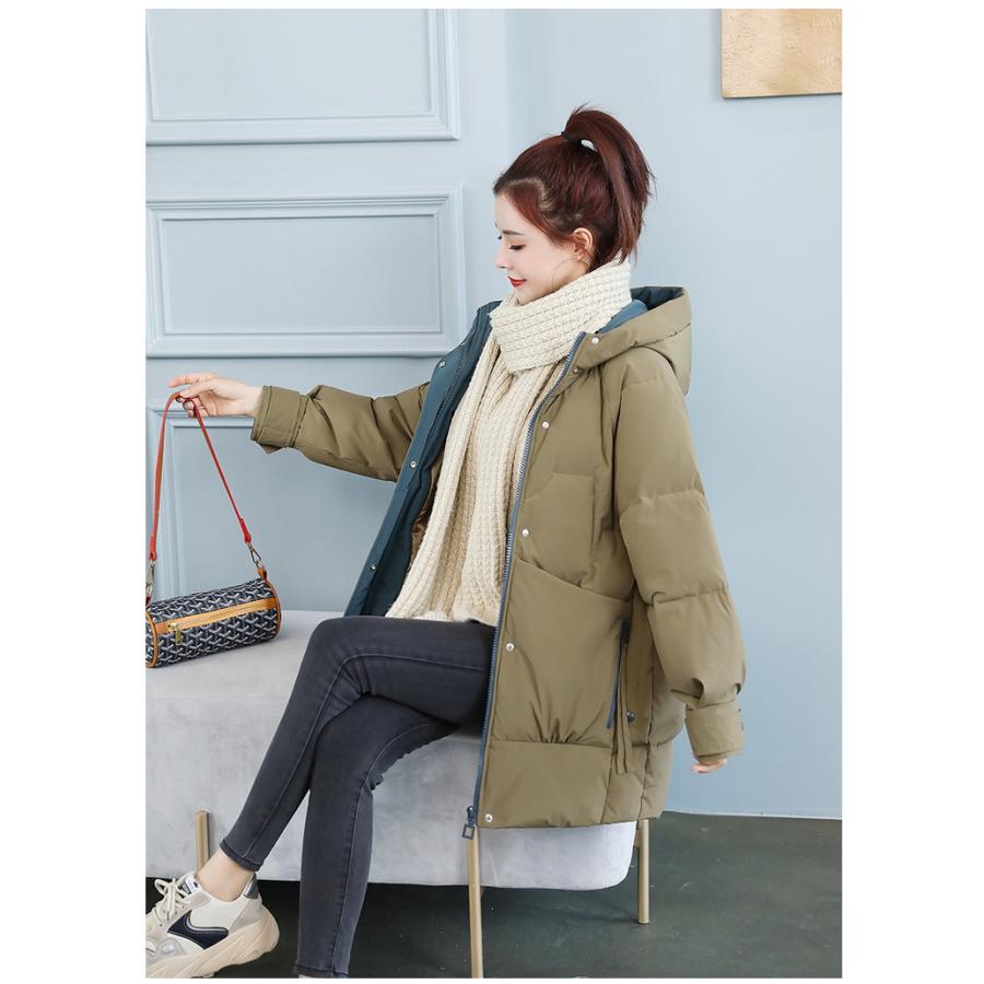 ダウンコート ダウンジャケット 中綿コート レディース ロング丈 軽い
