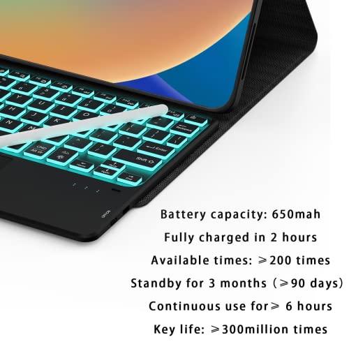 安い直販 Heapao TouchPad iPad 10th Case with Keyboard（10.9 2022）-7 Color Back 並行輸入