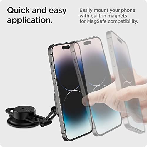 Spigen 車載ホルダー マグネット MagSafe用 吸盤 スマホホルダー 車 ダッシュボード ウィンド式 粘着ゲル吸盤 スマホスタ 並行輸入｜shop-lemon｜05