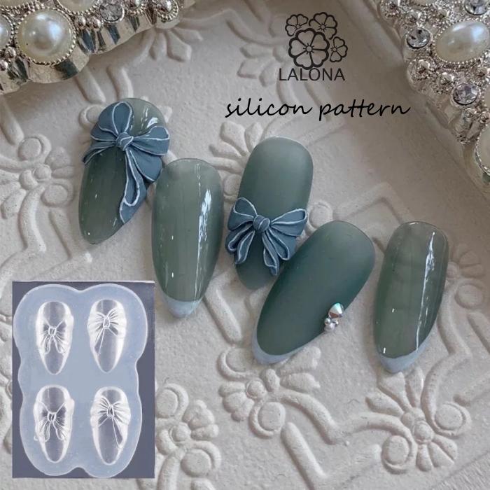 リボンネイルシリコンモールド 8種 リボン ベアー ハート 蝶 Lia 999 ラローナ アウトレット 通販 Yahoo ショッピング